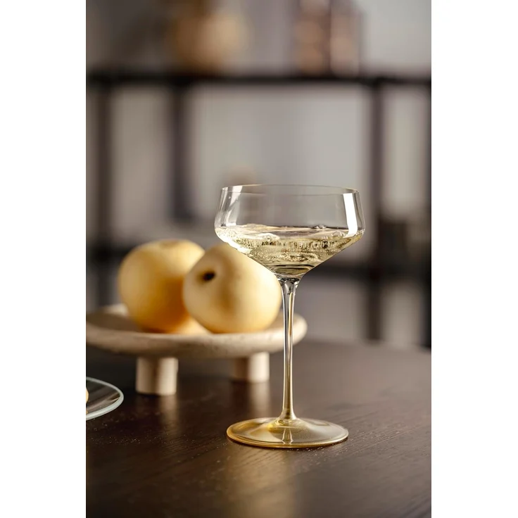 LEONARDO Champagnerglas PUCCINI, 350 ml, spülmaschinenfest, 2-tlg, Kristallglas, 2-teilig – Bild 4