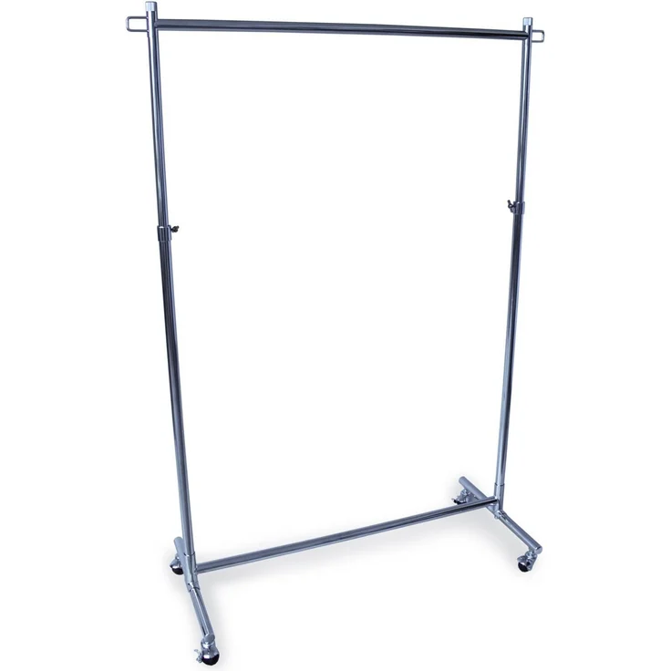 GERSO Kleiderständer Kleiderwagen mit 1m Breite Kleiderständer 185cm – Bild 1