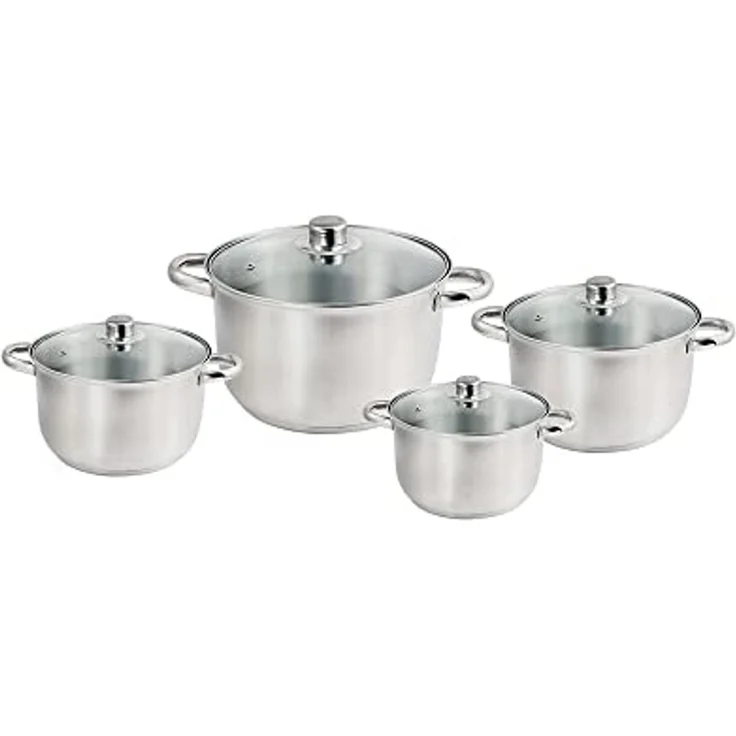 Kochtopf-Set Edelstahl 8-tlg. – Bild 2