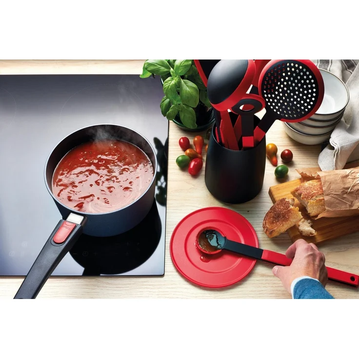 WOLL Besteckhalter Cook it, (Set, 2-tlg, 1x Utensilienbehälter, 1x Löffelablage), passend für 8 Küchenhelfer – Bild 2
