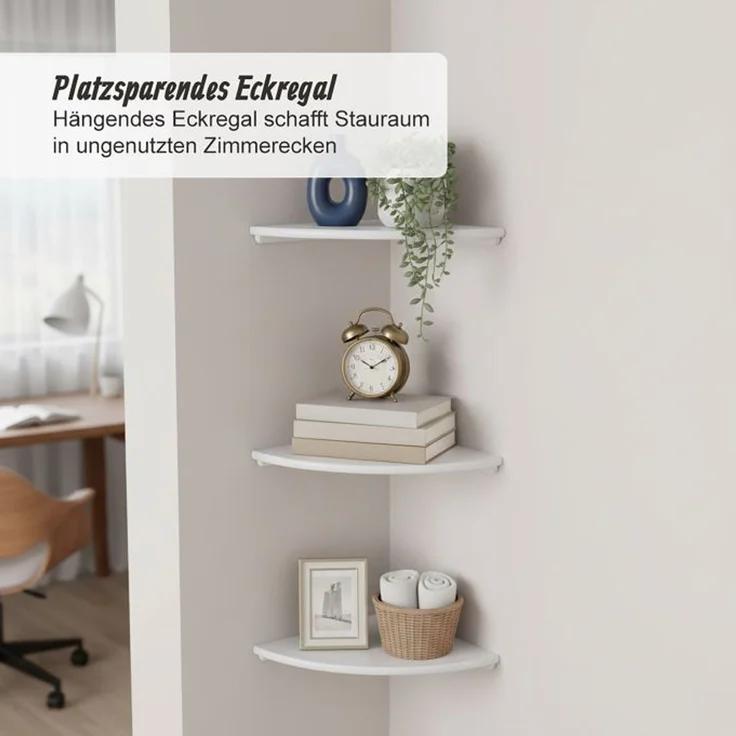 Eckregal Wand Walnussholz 10052717_8400 – Bild 2