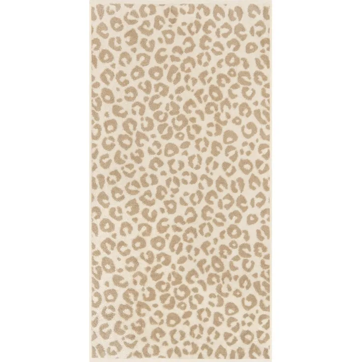 Cawö Duschtuch TWO-TONE LEO BL 80x150 cm braun Badetuch Handtuch Handtücher Saunatuch Strandtuch