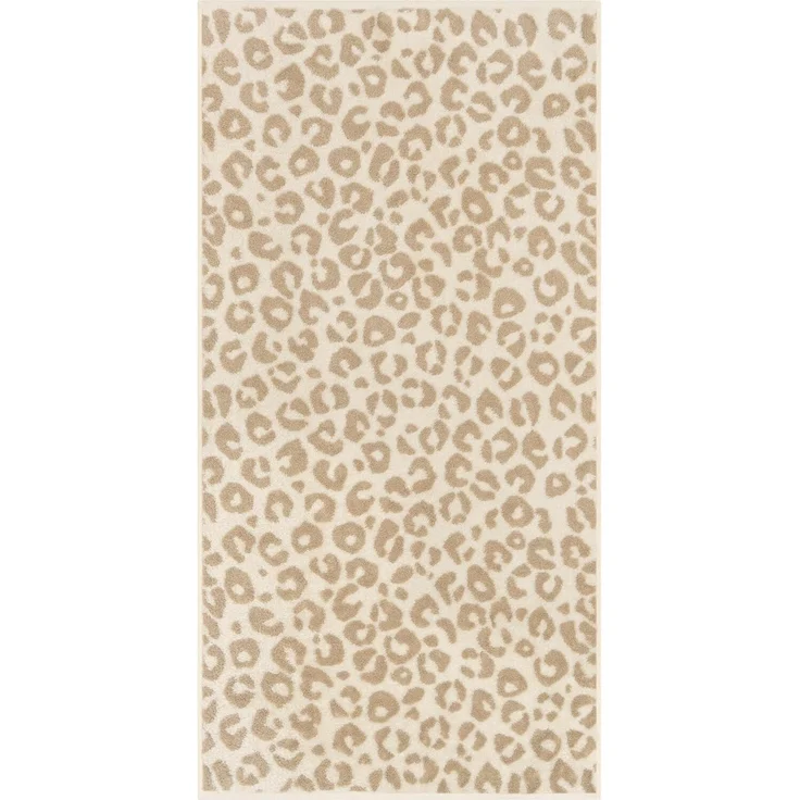 Cawö Duschtuch TWO-TONE LEO BL 80x150 cm braun Badetuch Handtuch Handtücher Saunatuch Strandtuch