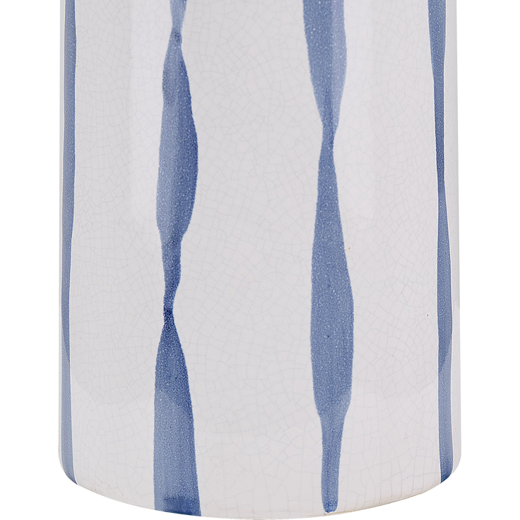 Blumenvase ASSUS Steinzeug 22 cm Weiß – Bild 5