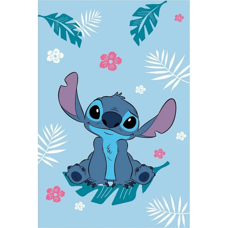 Lilo & Stitch Decke Weiche Fleecedecke 100x150 cm für Kinder & Erwachsene – Bild 3