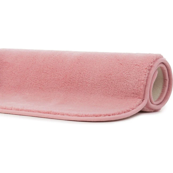 Gözze Badematte Rio Premium, Höhe 18 mm, rutschhemmend beschichtet, schnell trocknend, fußbodenheizungsgeeignet, Polyester, rechteckig, Badteppich, Uni Farben, waschbar, rechteckig & rund erhältlich – Bild 3