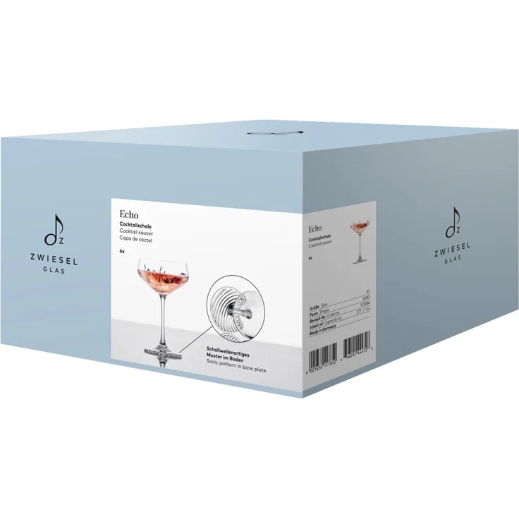 Zwiesel Glas ECHO Cocktailschale 277 ml 4er Set – Bild 2