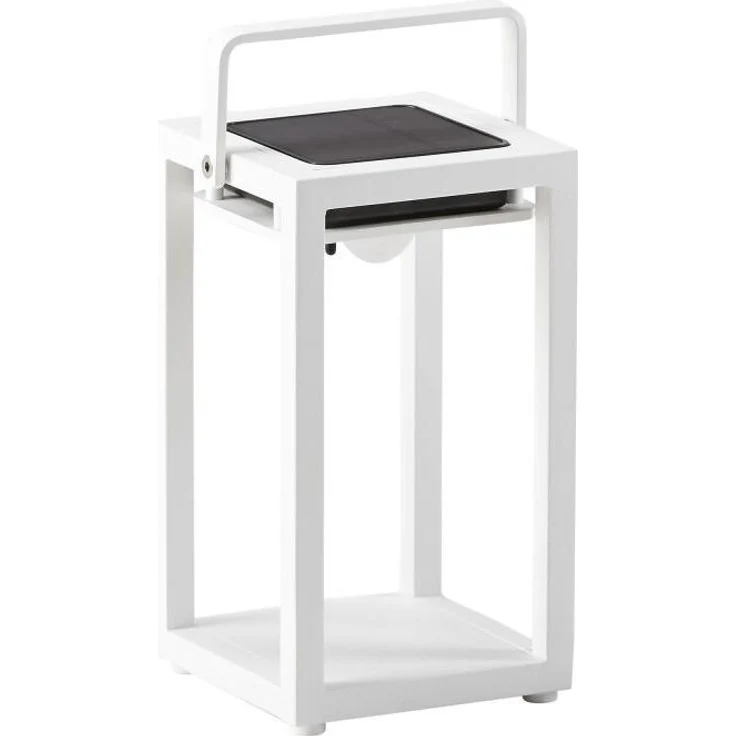 BEST-Light Solarleuchte Alu 15 x 14 x 28 cm weiß – Bild 1
