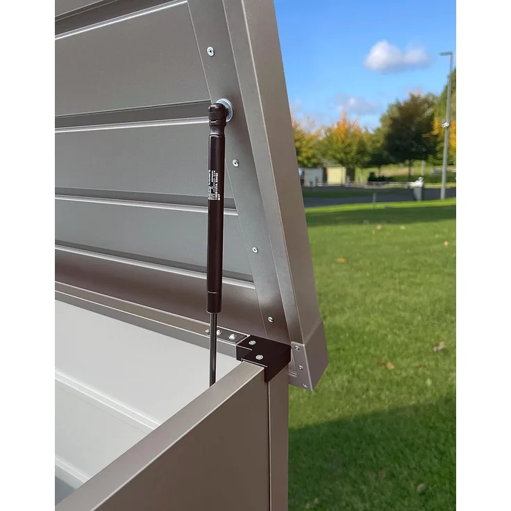 Hörmann Ecostar Gerätebox, Gartenbox, Kissenbox, grau, 500 l – Bild 6