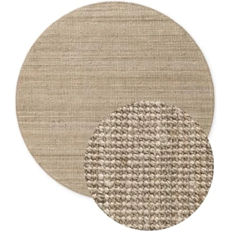 HANSE Home Teppich Jaipur Juteteppich, als Läufer und in Rund, rechteckig, Höhe: 10 mm, 100% Naturfaser, Wohnzimmer, Esszimmer, Schlafzimmer, GRS – Bild 5