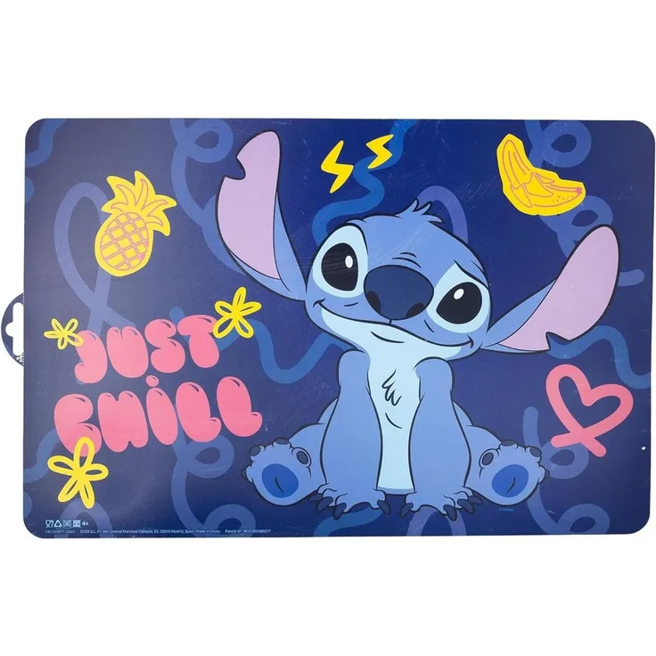 Disney Lilo & Stitch Platzdeckchen Kinder Tischunterlage 43 x 28,1 cm zum Schutz der Tischfläche