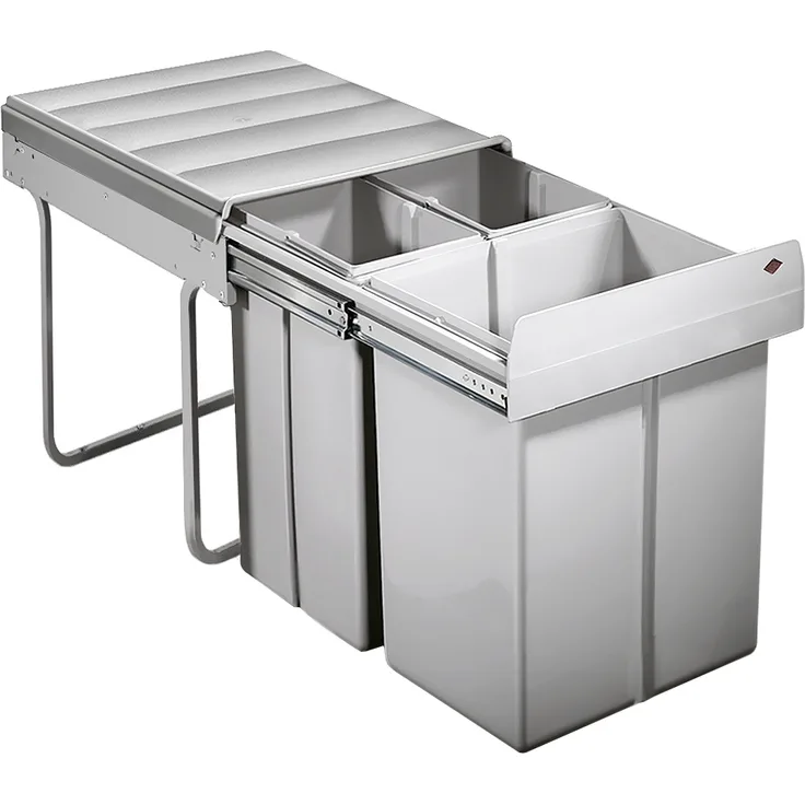 WESCO 757721-85 Abfallsorter 40 (2x10 + 20) Liter TRENTA 5 ab 40 cm Schrankbreite