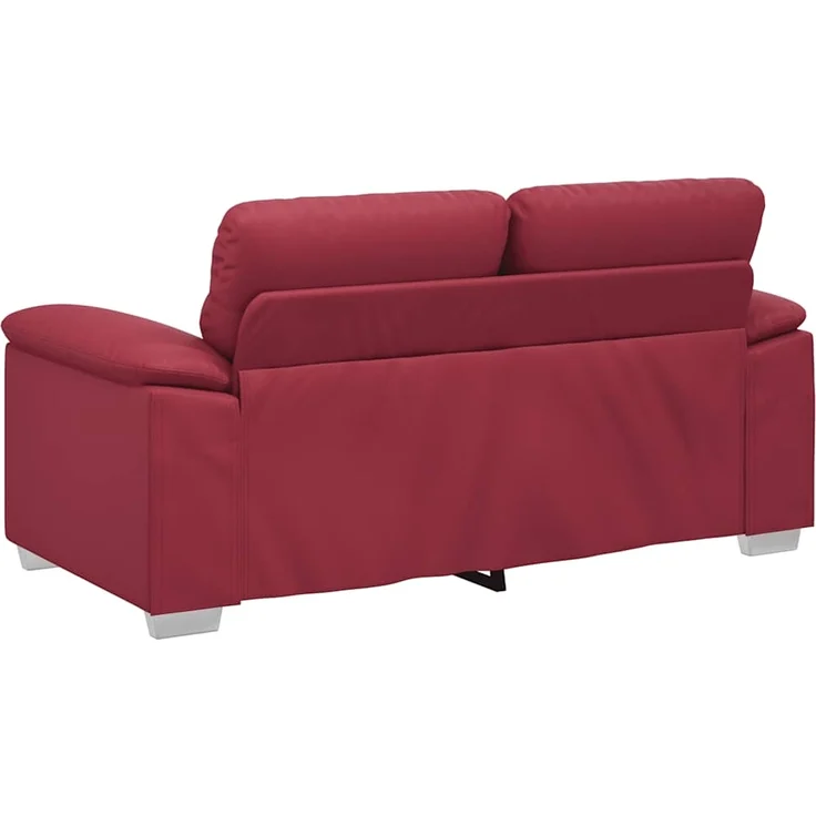 vidaXL 2-Sitzer-Sofa Weinrot 160x81x84 cm Kunstleder 4105335 – Bild 5