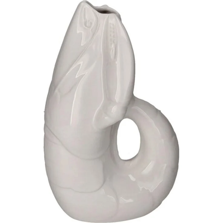 Gift Company Madame Crevette Hummer Vase XS weiss