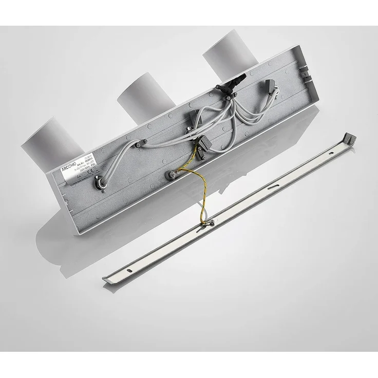 Arcchio Deckenstrahler Brinja, Metall, Weiß IP20, 3 x 8 W LED – Bild 8