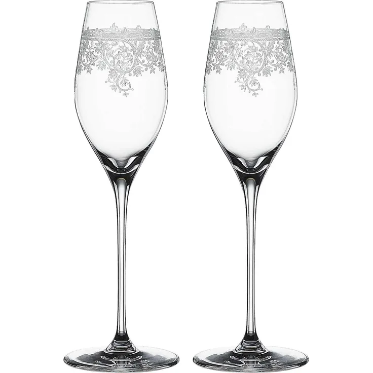 SPIEGELAU 4192269 ARABESQUE Champagnerglas 2er Set