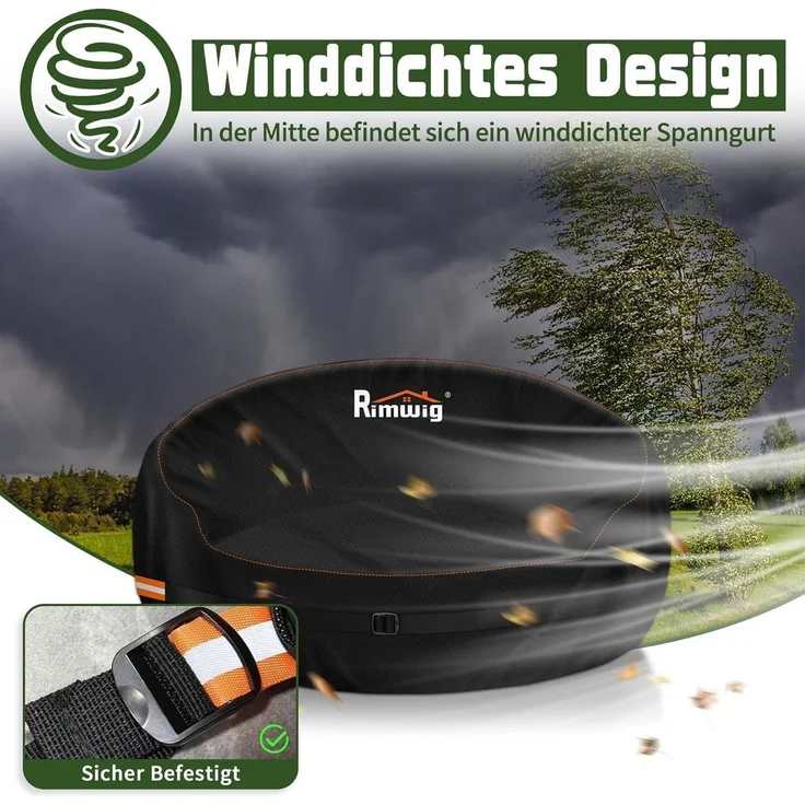 Gartenliege Abdeckung wasserdicht winterfest – Bild 3