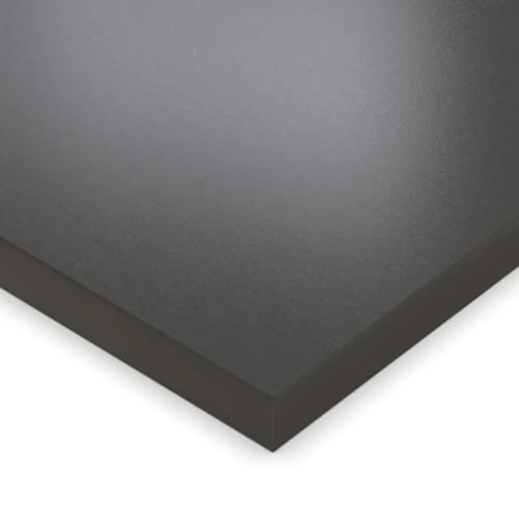 AUPROTEC Tischplatte 28mm Anthrazit 180x70 cm I Spanplatte mit 1mm ABS Kante & PU-Verleimung I melaminharzbeschichtet I elegant & wasserabweisend – Bild 6