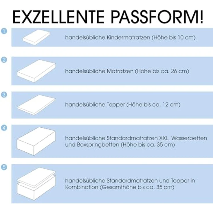 CelinaTex Jersey Spannbettlaken Lucina Doppelpack 90x200-100x200 cm dunkel grau 100% Baumwolle gekämmt bis 26cm Matratzenhöhe Oeko-TEX – Bild 9