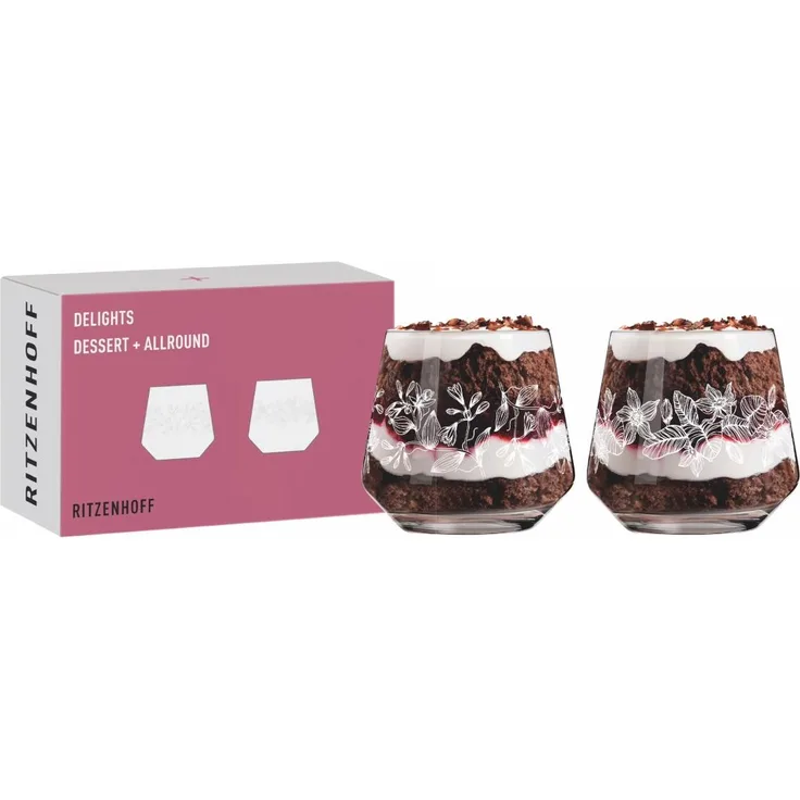 Ritzenhoff 6121002 Dessertglas-Set F23 002 DELIGHTS Ritzenhoff Design Team 2023