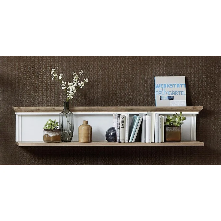 Wandboard JASMIN 142 cm - Pinie weiß Nachbildung