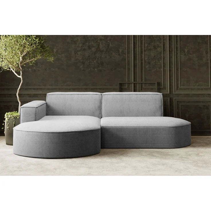 Kaiser Möbel Ecksofa Designer MODENA STUDIO L stoff Poso, Neve, Quelle – Bild 5