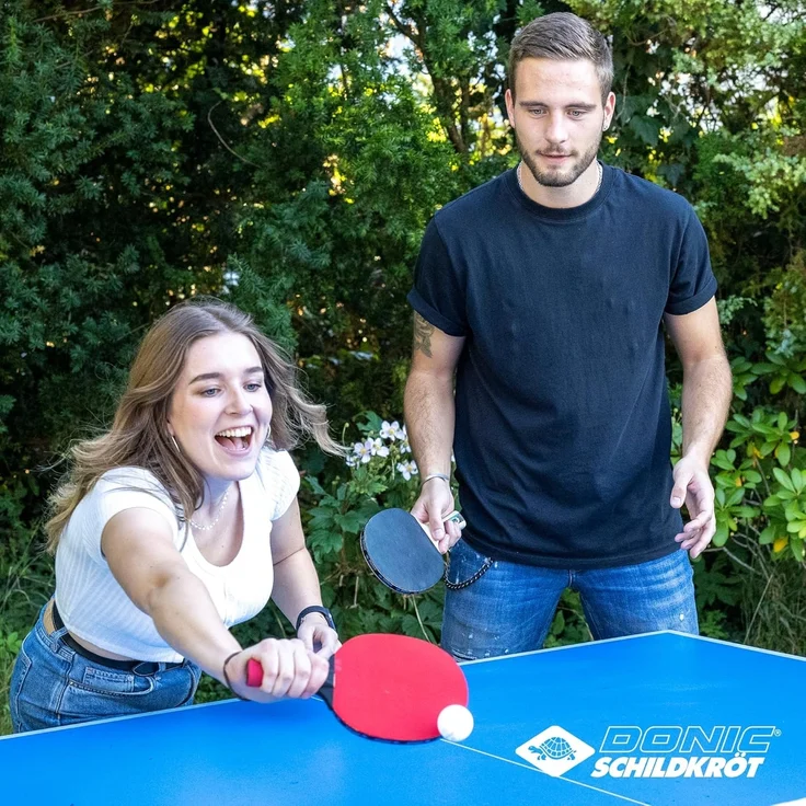 Tischtennisball 1-Stern Elite, Poly 40+ Qualität, 3 Stk. im Karton, Weiß – Bild 5