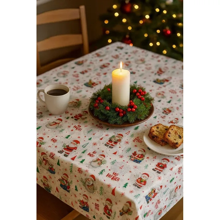texpot Tischdecke Wachstuch Weihnachten Winter abwischbar Wachstuchtischdecke (1-tlg)