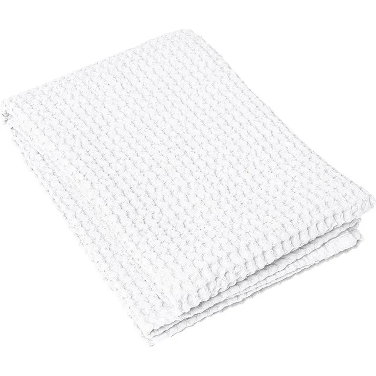 Blomus Badetuch Caro, Handtuch, Duschtuch, Baumwolle, White, 70x140 cm, 66304