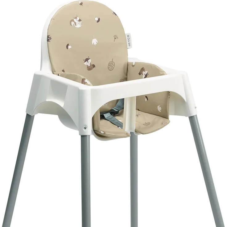 Meyco Baby Sitzverkleinerer Forest Animals Sand, (1-tlg), One size – Bild 4