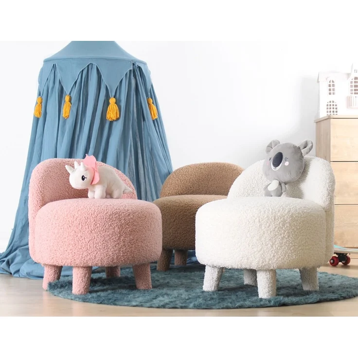 Hanah Home 'Moouv 3343 - Powder' Pouffe, Pulver, 46 x 51 x 46 cm – Bild 4