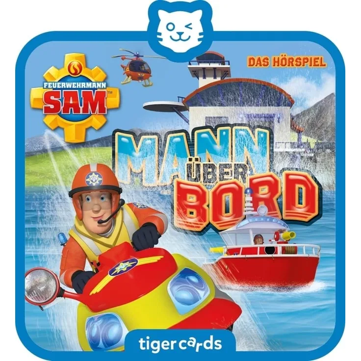 Tiger Media tigercard - Feuerwehrmann Sam - Mann über Bord