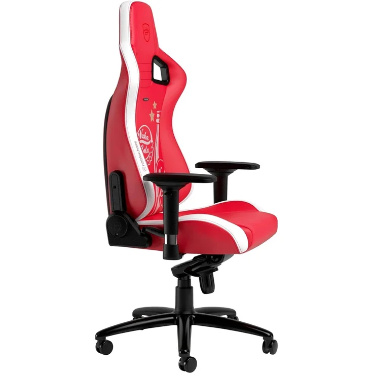 noblechairs Epic Gaming Stuhl Nuka Cola Edition, Bürostuhl Ergonomisch, Kopf- und Lendenstütze, Entwickelt für Nutzer bis 120kg und 1,85 Meter Hoch – Bild 7