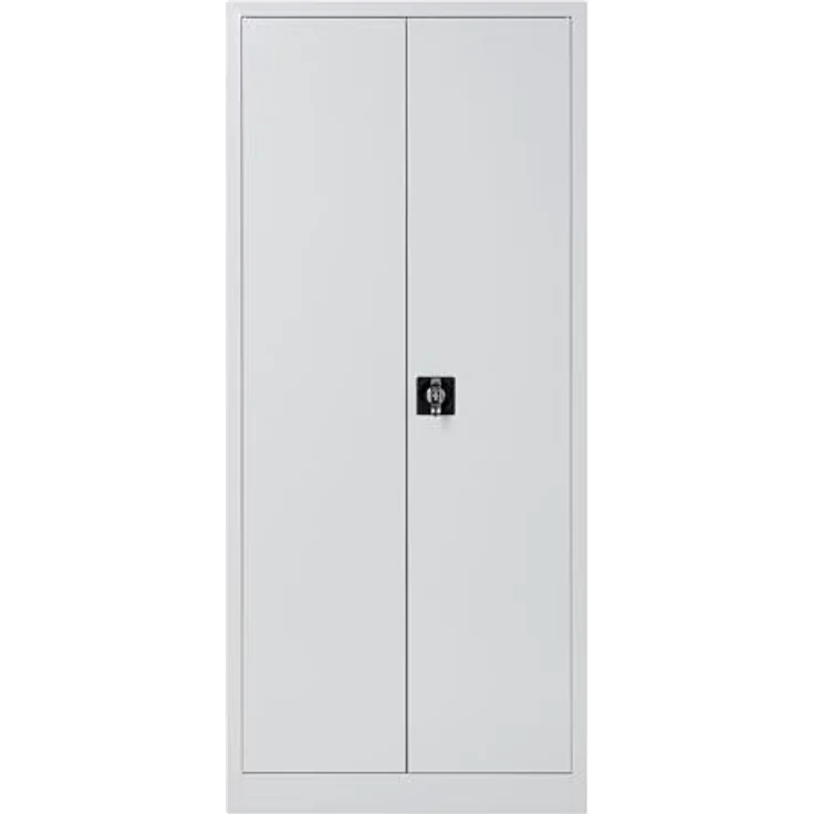 Putzmittelschrank Stahl, 80x38x180 cm, grau – Bild 10
