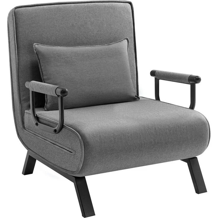 Woltu Schlafsofa, 1 Teile, Schlafsessel 3 in 1, mit Bettfunktion, Sofabett Gästebett – Bild 1