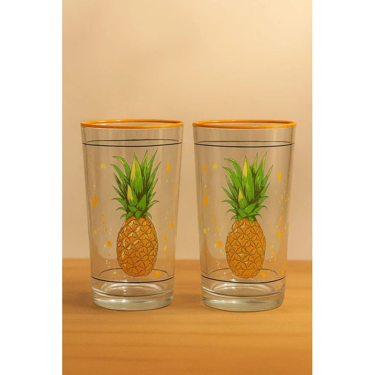 Hermia Concept 'TYRAKLE653' Gläser-Set (4-teilig), Mehrfarbig, 6 x 6 x 12 cm, 510 ml – Bild 3