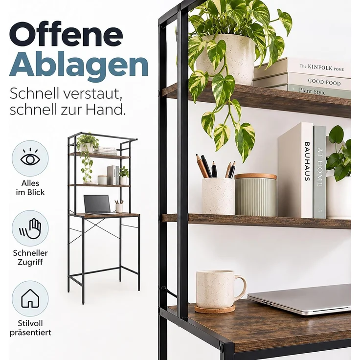 Relaxdays Waschmaschinenregal 3 Ablagen – Bild 9