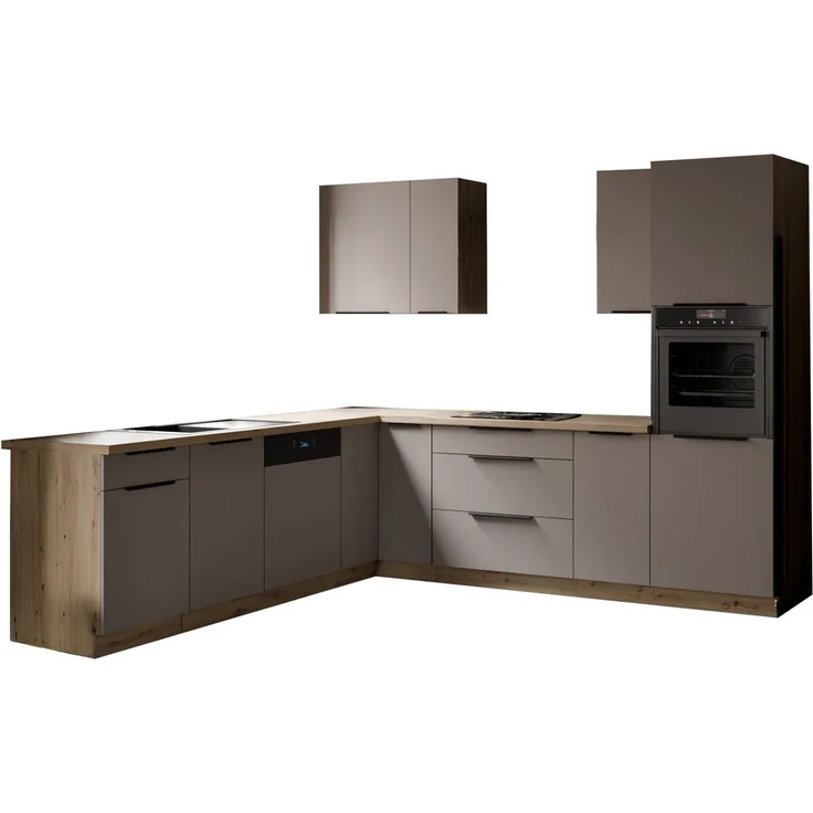 Winkelküche ARIA K-AR ECKE 2 - 250 x 270 cm Anti Fingerprint Küchenzeile Küchenblock Singleküche Einbauküche Küche Eckküche – Bild 20