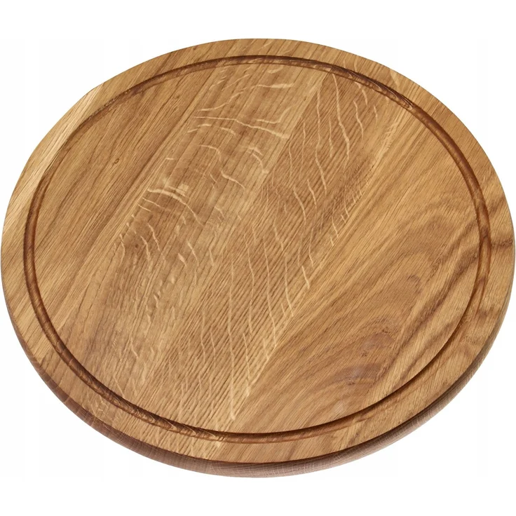 KADAX Servierbrett aus Eichenholz, 35 cm – Bild 1
