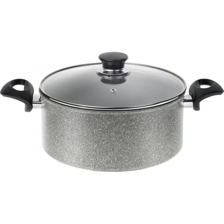Ballarini Ferrara 24 cm Aluminiumtopf mit Deckel