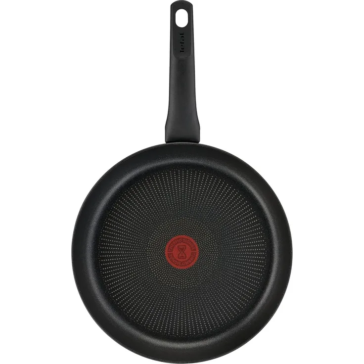 Tefal Hard Titanium On Pfannenset 24 + 28 cm, Pfanne Induktion, Aluminium, unbedenkliche Antihaftversiegelung, Thermo-Signal bei idealer Brattemperatur, für alle Herdarten geeignet, G28890