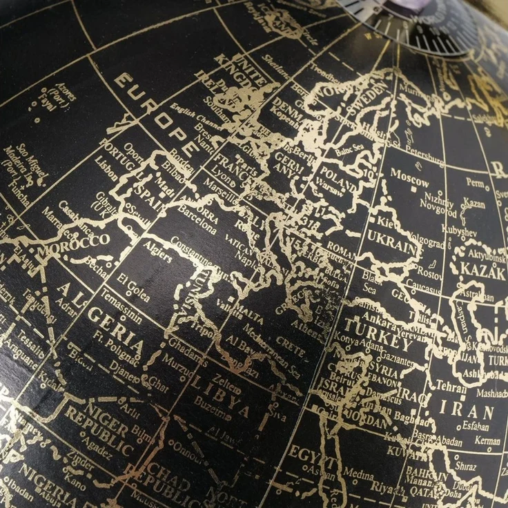 Dekoria Dekoration Globe Black 28 cm – Bild 3