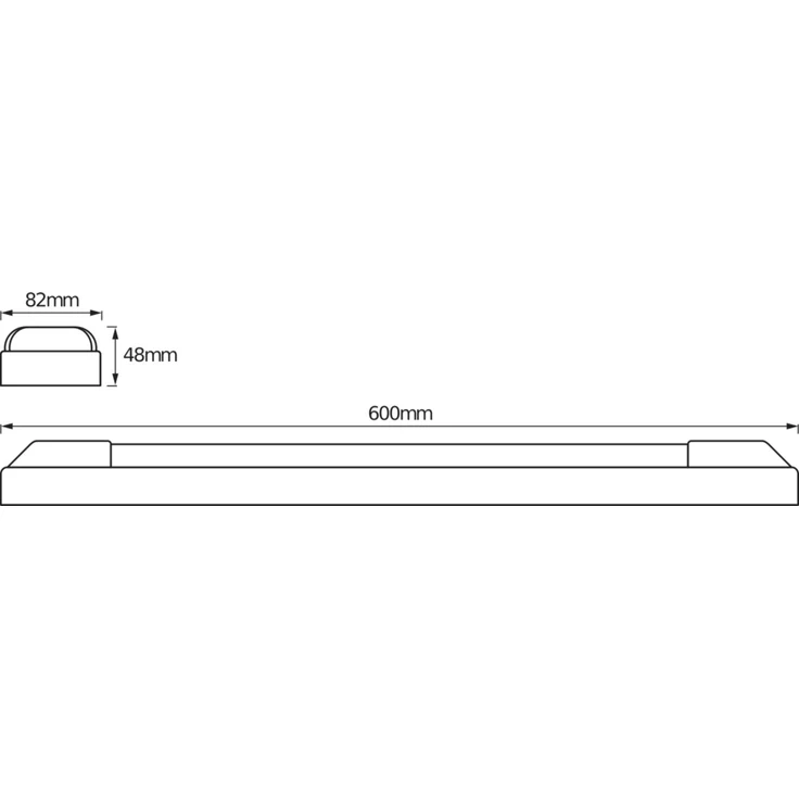 Osram LED Lichtleiste Power Batten 60 cm 25 W kaltweiß – Bild 6
