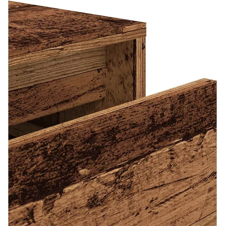 vidaXL Schubladenbox Altholz 40,5x40x40 cm Holzwerkstoff 857039 – Bild 7