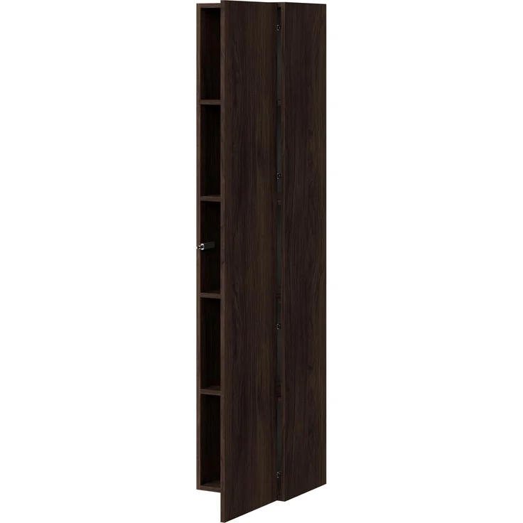 Mirjan24 Hängevitrine Gevto Bis (Farbe: Nuss Warmia), 168 x 32 x 35 cm – Bild 3