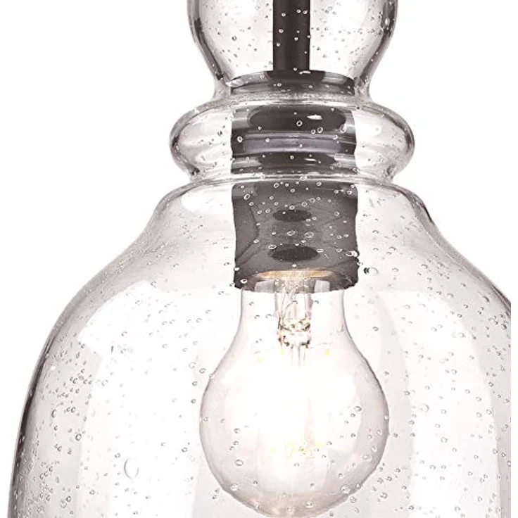 Westinghouse Hängeleuchte Fiona, bronzefarben geölt, Ø 18 cm, Pendelleuchte – Bild 5
