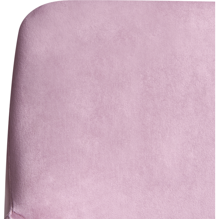 Schreibtischstuhl ALTONA Samtstoff Pastellrosa – Bild 6