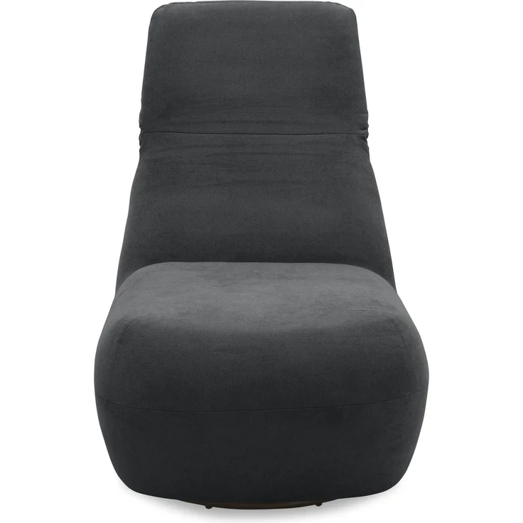 DOMO. collection Sessel 700024, Polstersessel, Drehfunktion, gepolsterte Rückenlehne, Rückenfunktion, Wippfunktion, Hochlehner, Polstergarnitur, 68 x 88 x 67 (BxTxH), dunkelgrau – Bild 6