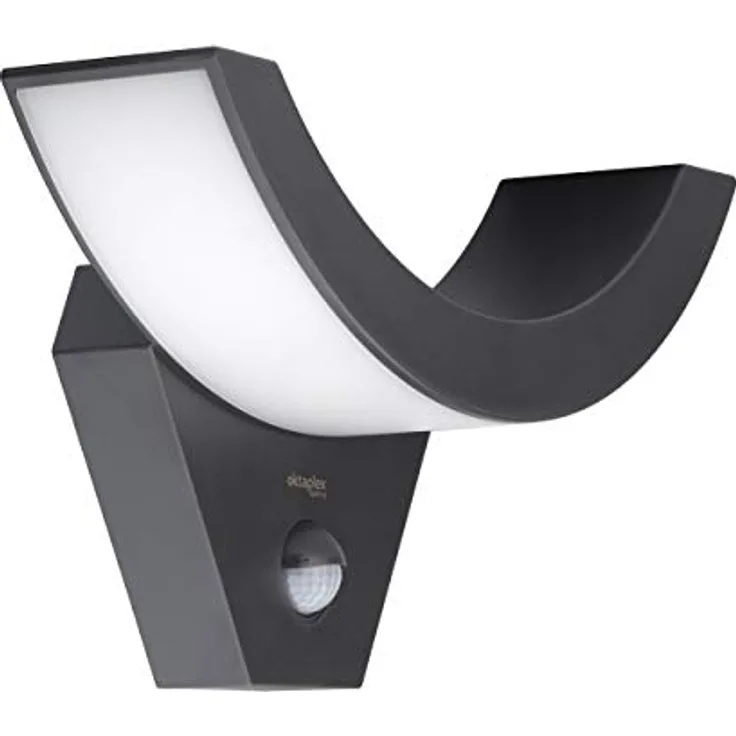 Oktaplex Lima Motion, Außenlampe mit Bewegungsmelder, 750lm, 10W, IP54, warmweiß 3000K, anthrazit