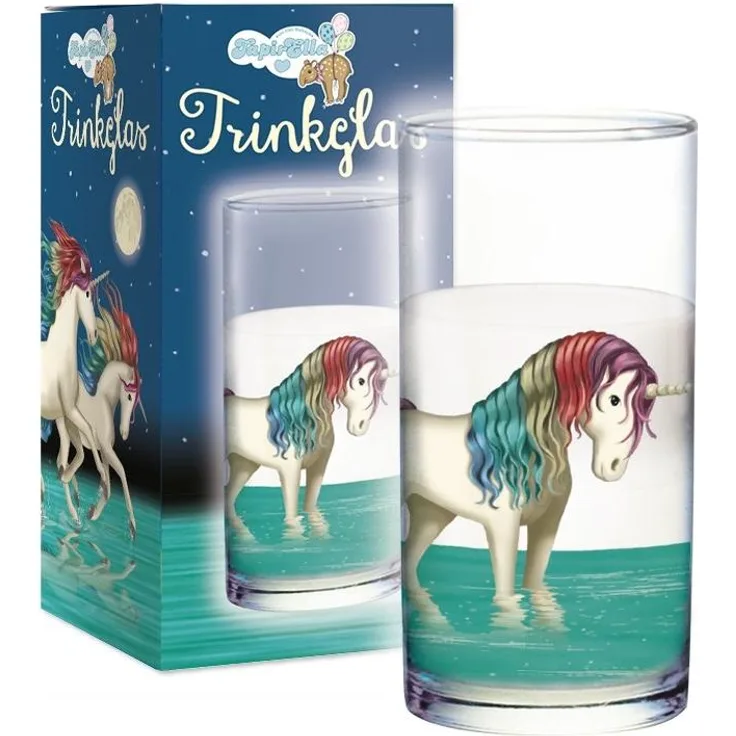 Trinkglas Einhorn Lunabelle